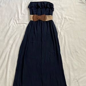 Strapless long Bongo dress